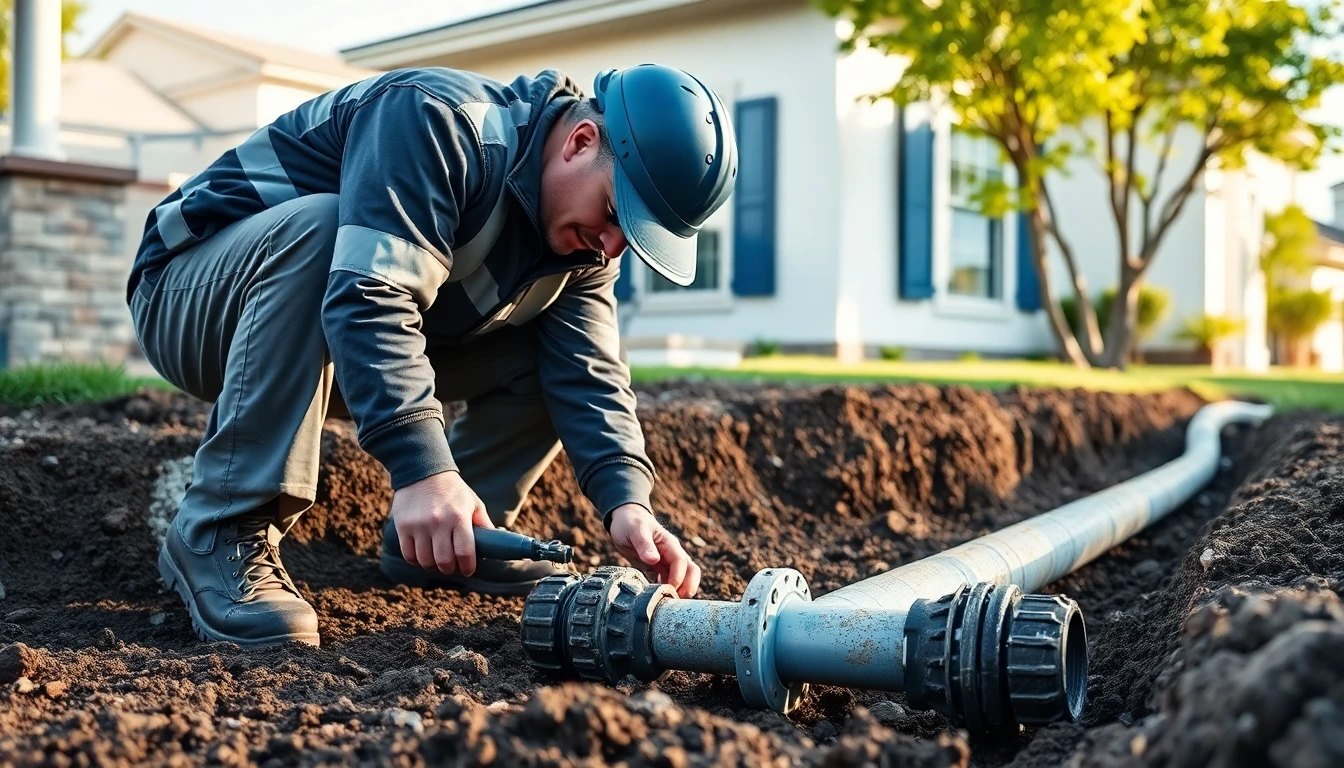 Main Water Line Repair